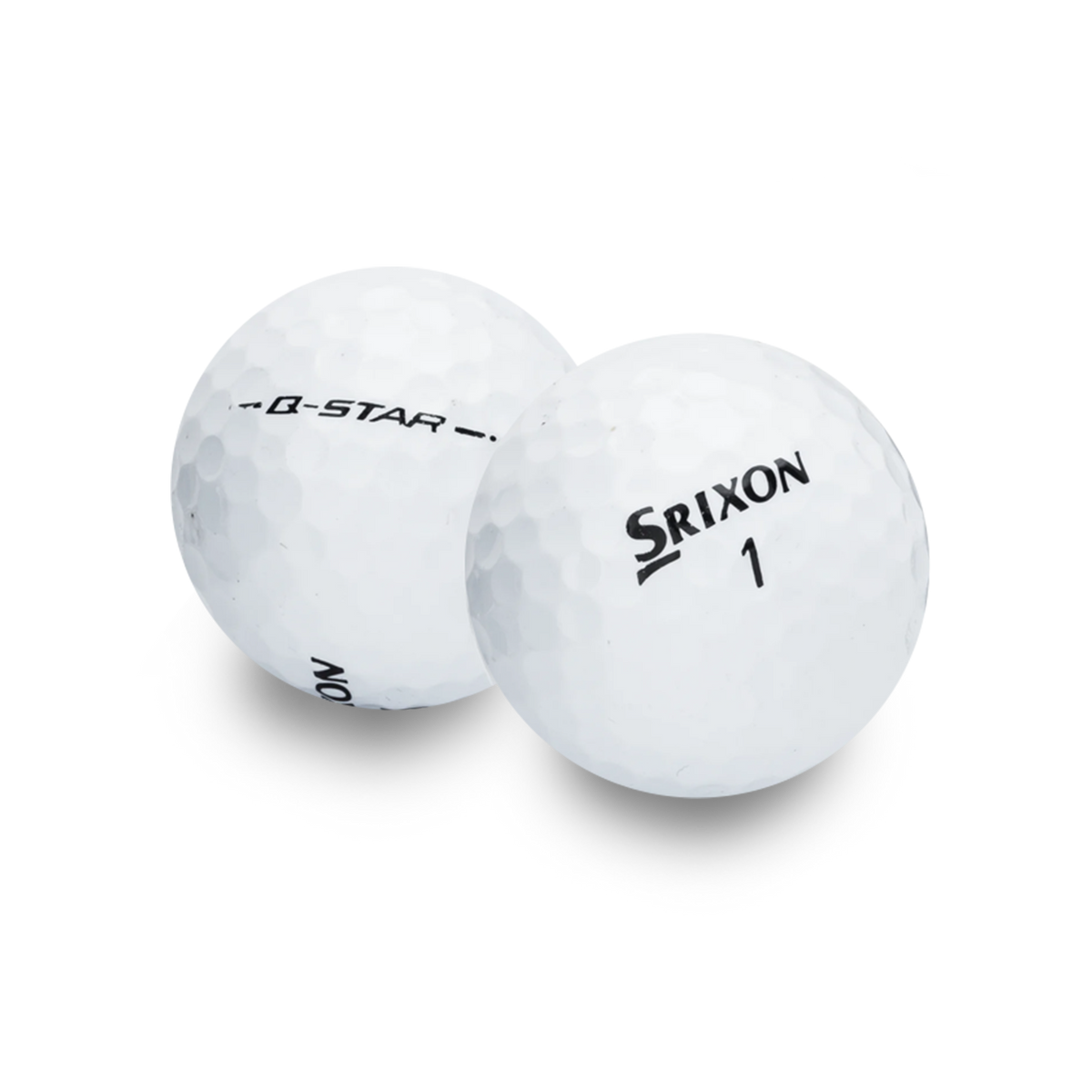 Used Srixon Q-Star/Q-Star Tour Golf Balls - 1 Dozen