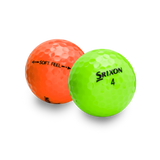 Used Srixon Color Mix Golf Balls - 1 Dozen
