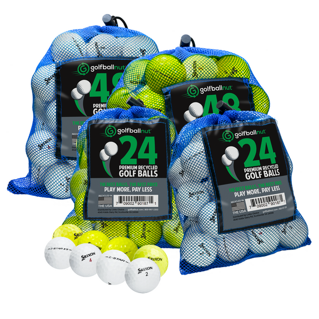 Srixon Z Series Mix - Premium Used Golf Balls in Eco-Friendly Bulk Mesh Bags - Pro Game Sports