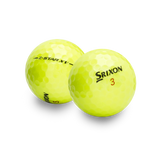 Used Srixon Z-Star XV Mix Yellow Golf Balls - 1 Dozen