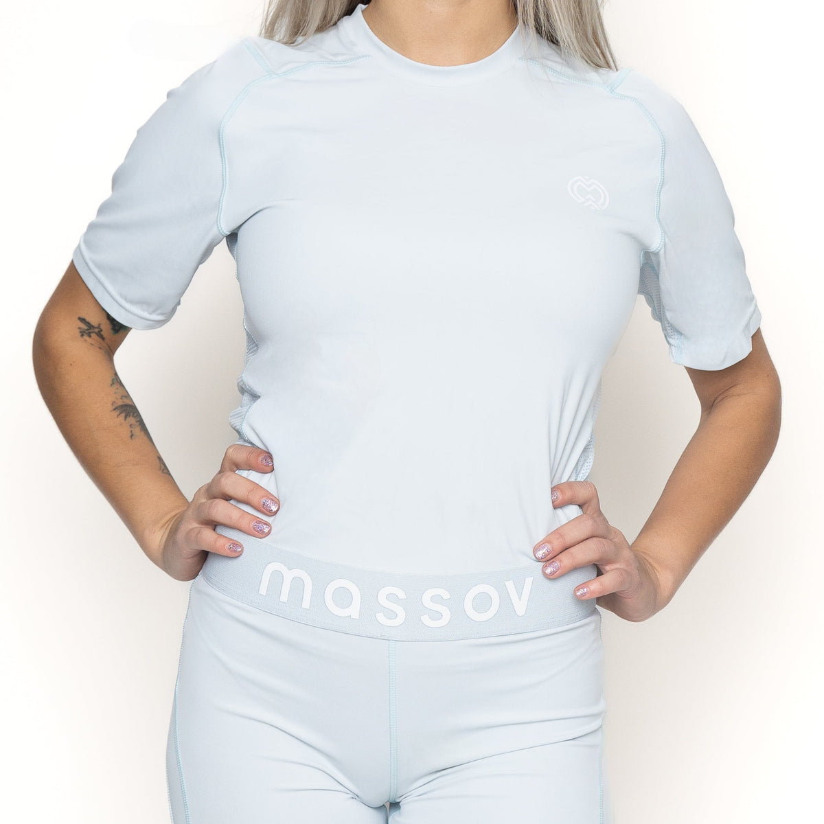 ProForm™ Girls' Short Sleeve Compression Shirt