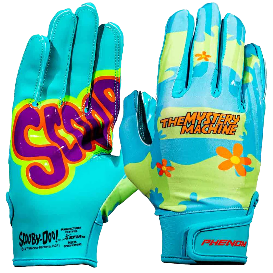 Scooby-Doo Football Gloves - VPS1 by Phenom Elite