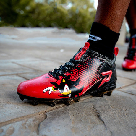 Shadow the Hedgehog Football Cleats - Quantum Speed 2.0 by Phenom Elite - Pro Game Sports