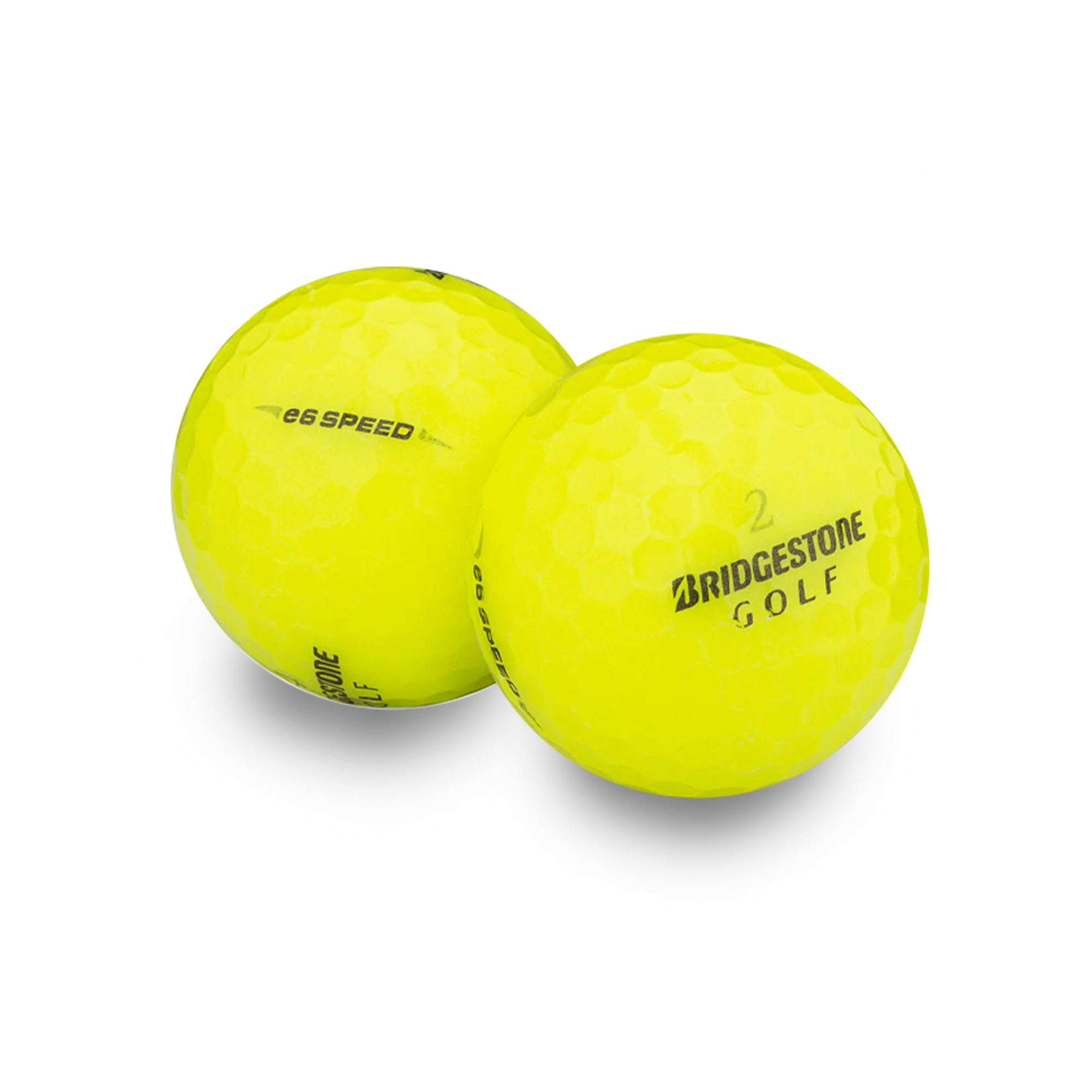 Used Bridgestone e6 Speed Yellow - 1 Dozen