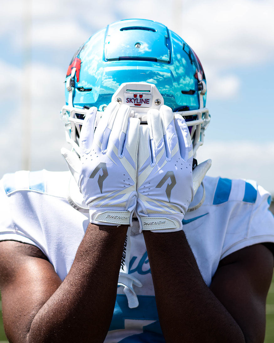 Phenom Elite VPS5 Youth Football Gloves - Team Colors