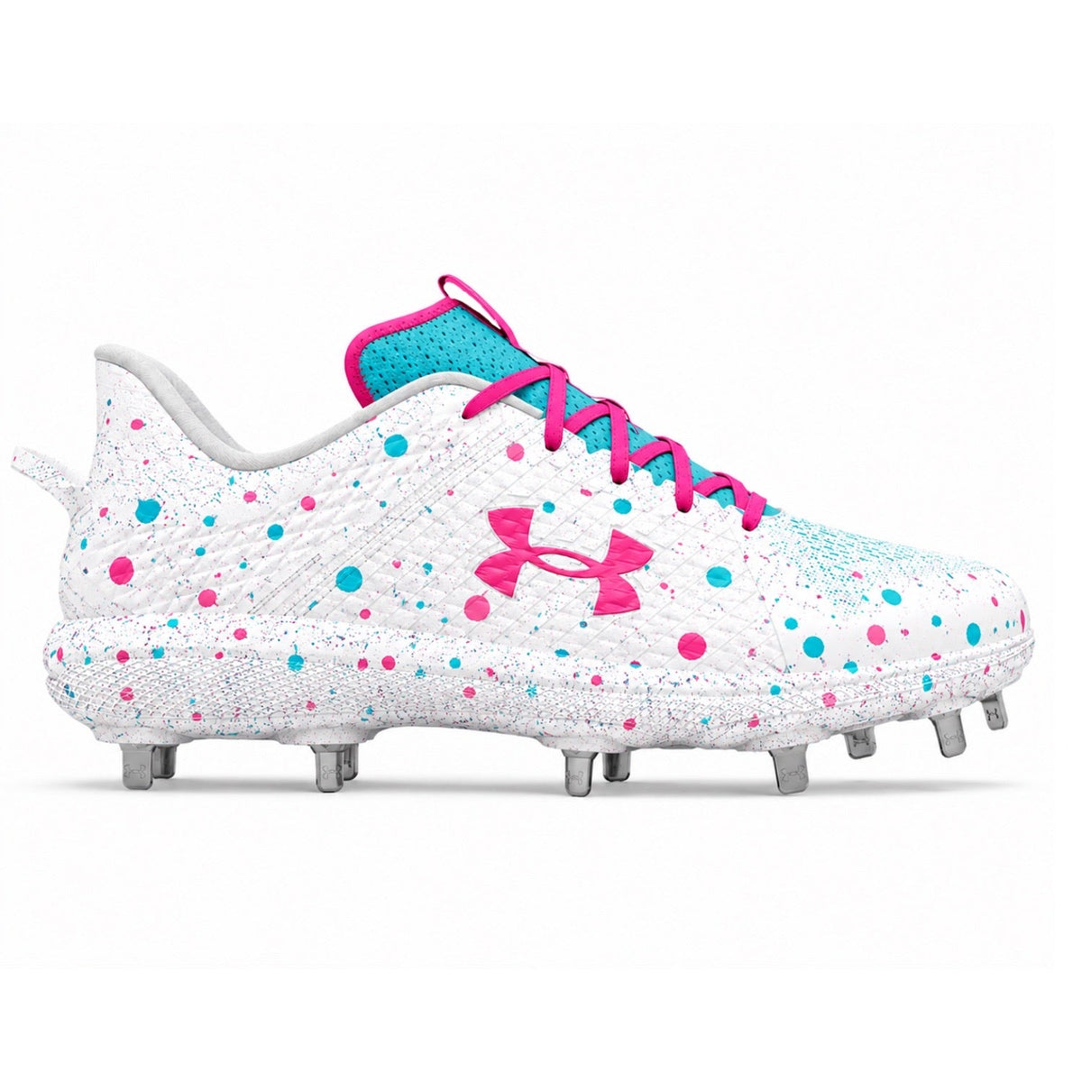 "South Beach Confetti" Under Armour Yard Low MT Cleats