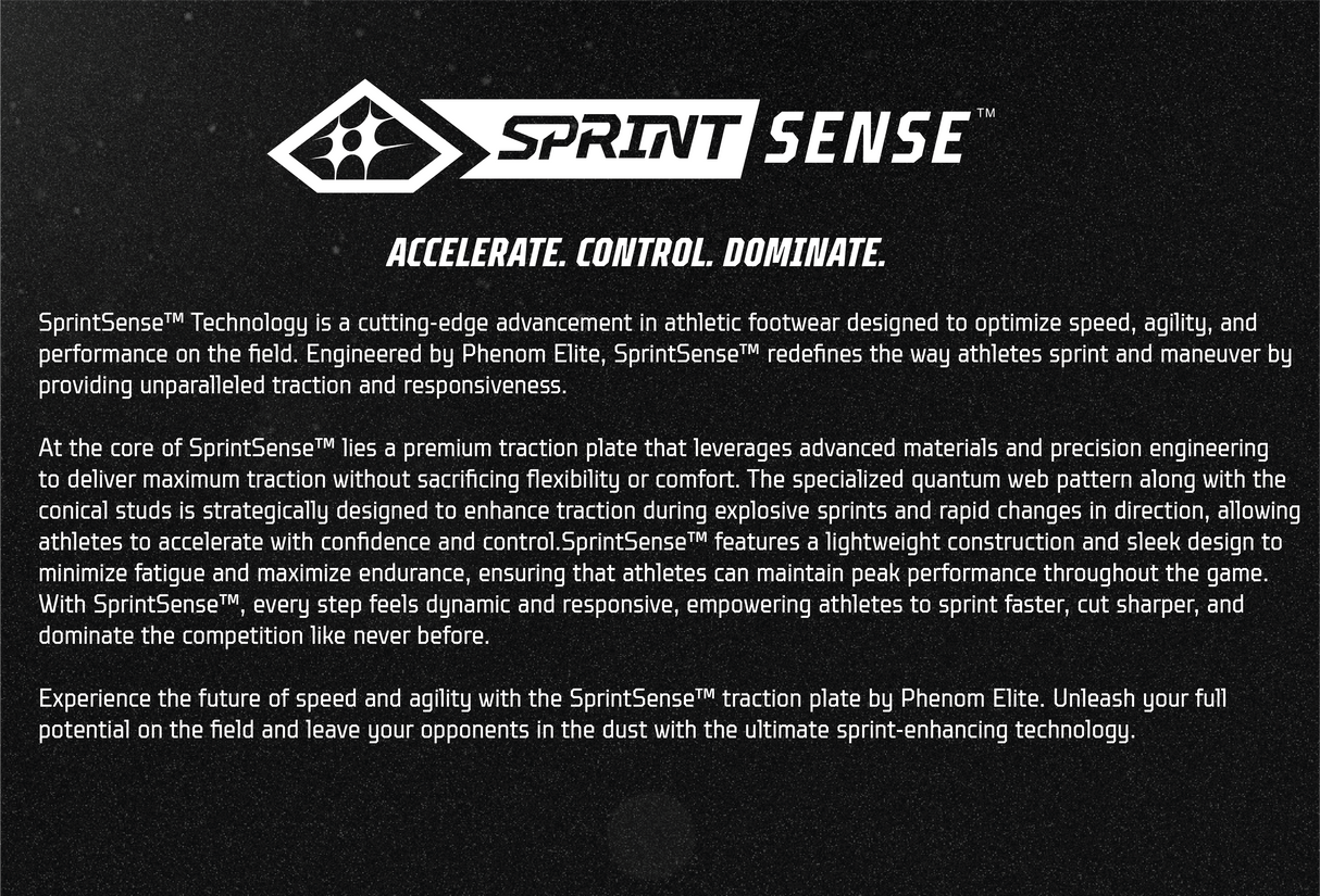 Phenom Elite Quantum Speed 2.0 Football Cleats - Team Colors - Pro Game Sports