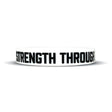 STRENGTH THROUGH CHRIST Wristband - Pro Game Sports