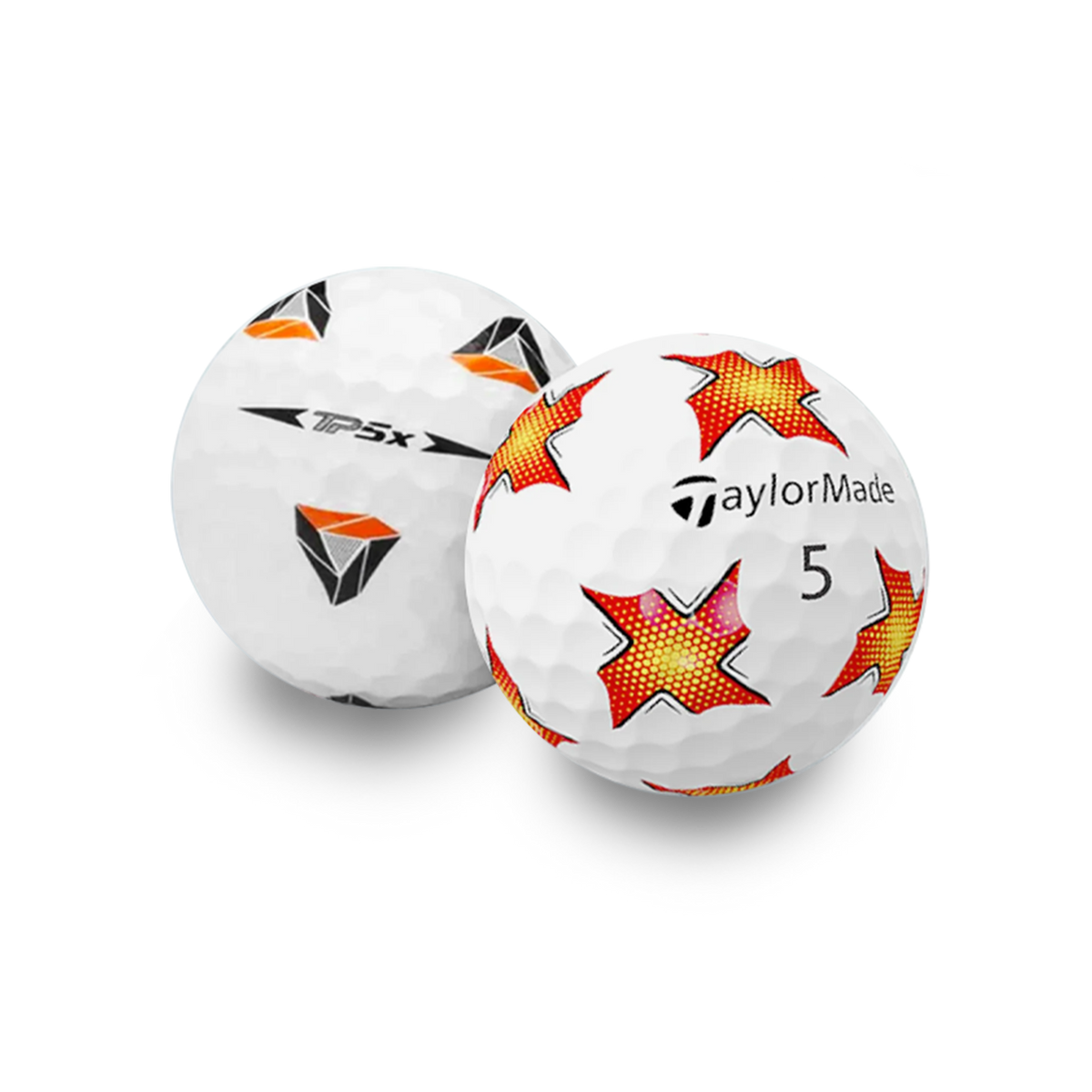 Used TaylorMade TP5 PIX Mix Golf Balls