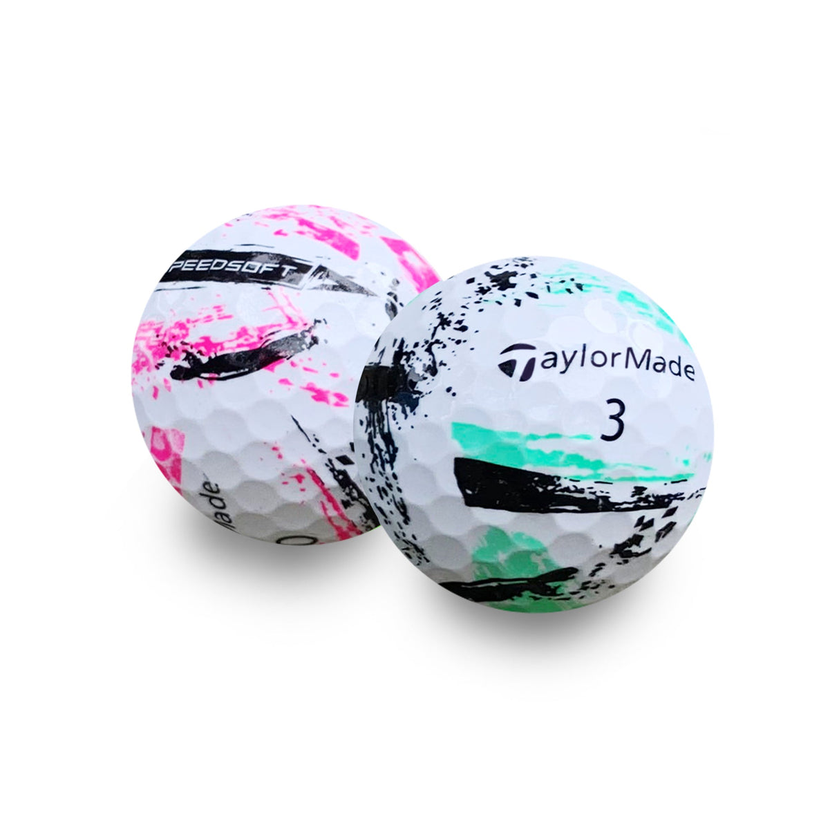 Used TaylorMade Speedsoft Ink Golf Balls - 1 Dozen - Pro Game Sports