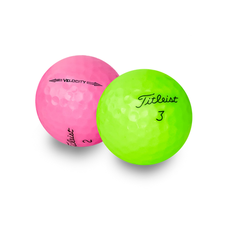 Used Titleist Color Mix Golf Balls - 1 Dozen - Pro Game Sports