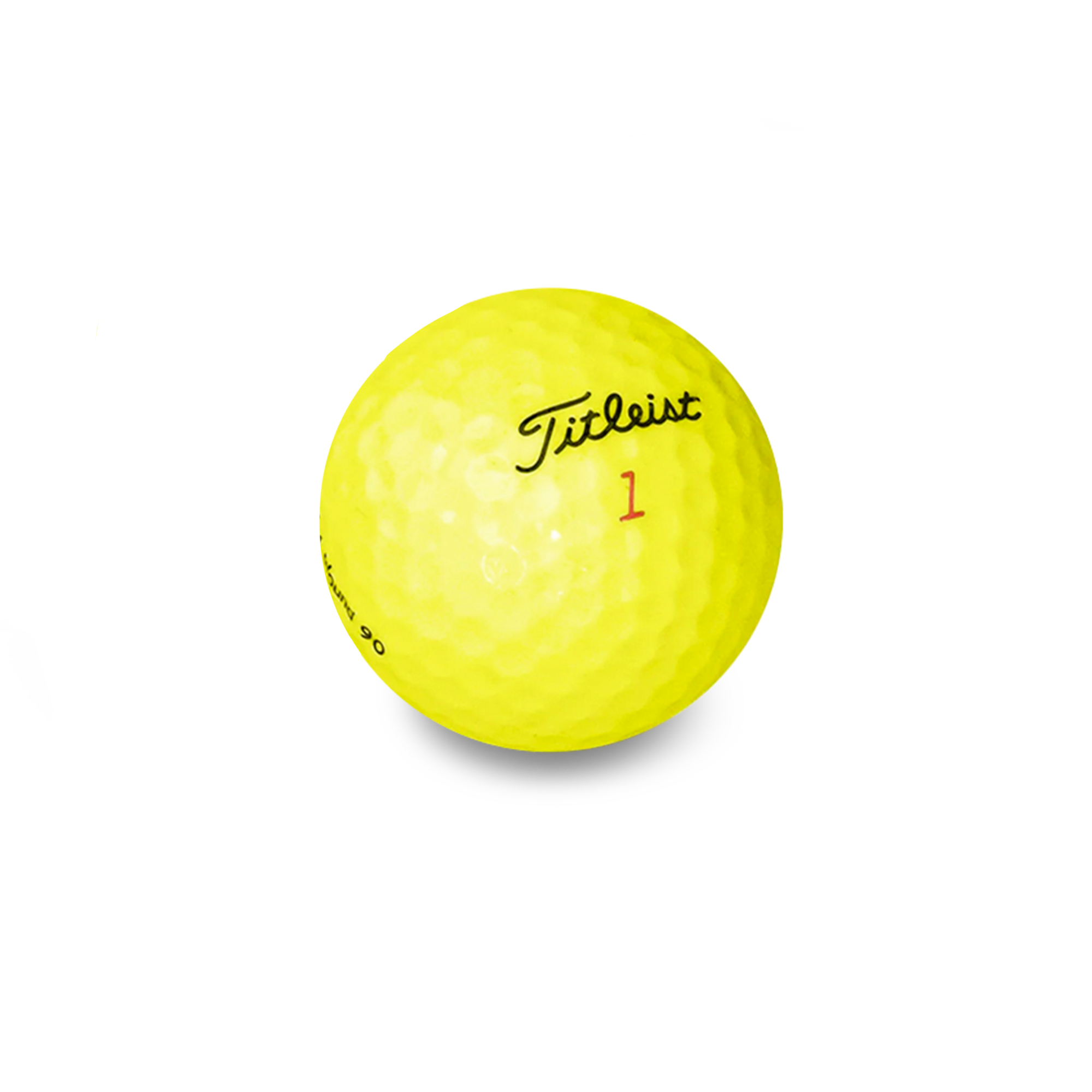 Used Titleist Yellow Mix Golf Balls - 1 Dozen