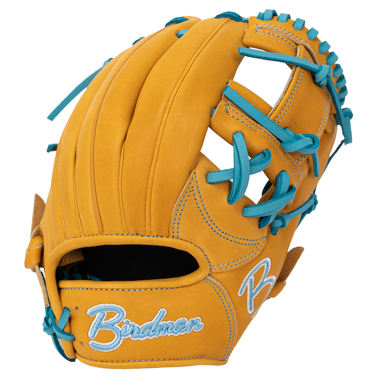 Birdman Kip 11.5" Tan/Teal Mitt