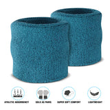 Premium Terry Cloth Cotton Wristband Pair - Pro Game Sports