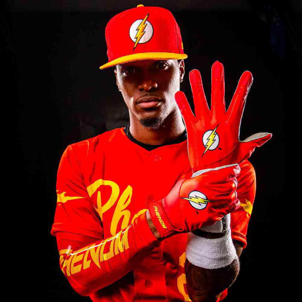 The Flash Batting Gloves - Quantum Orbit by Phenom Elite - Pro Game Sports