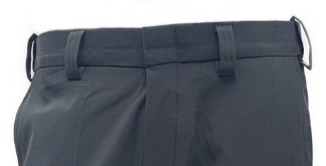Honig's "New" Performance 4-Way Stretch Flat Front Base Pant With Expander Waistband - Dark Charcoal - Pro Game Sports