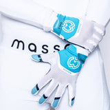 EVO2 Iridescent Blue Wide Receiver Gloves - Pro Game Sports