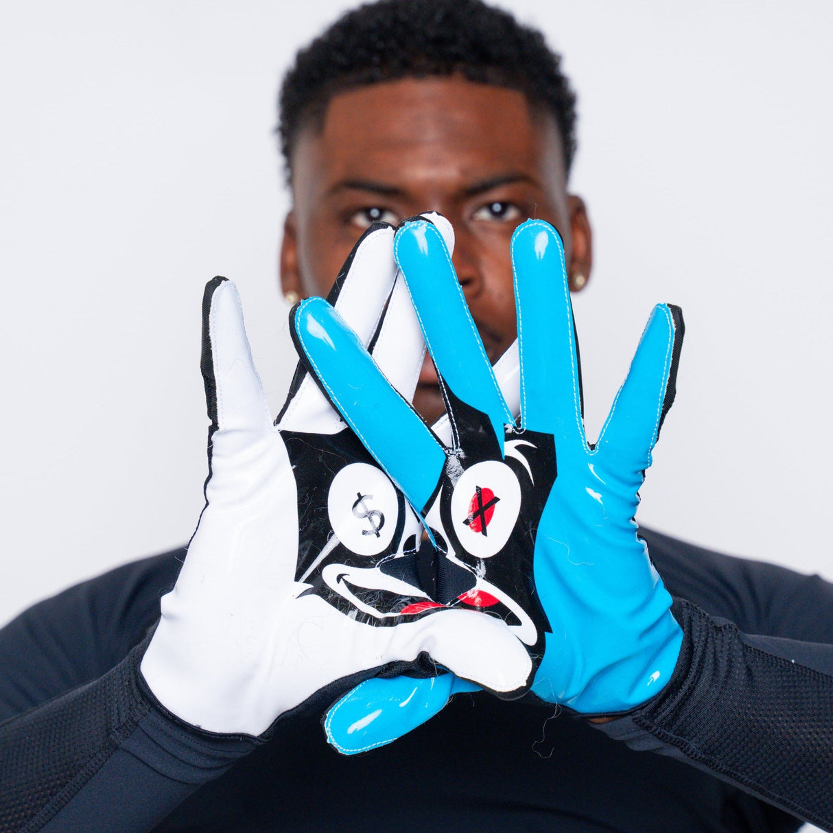 EVO2 Felix the Cat Inspired Wide Receiver Gloves - Pro Game Sports