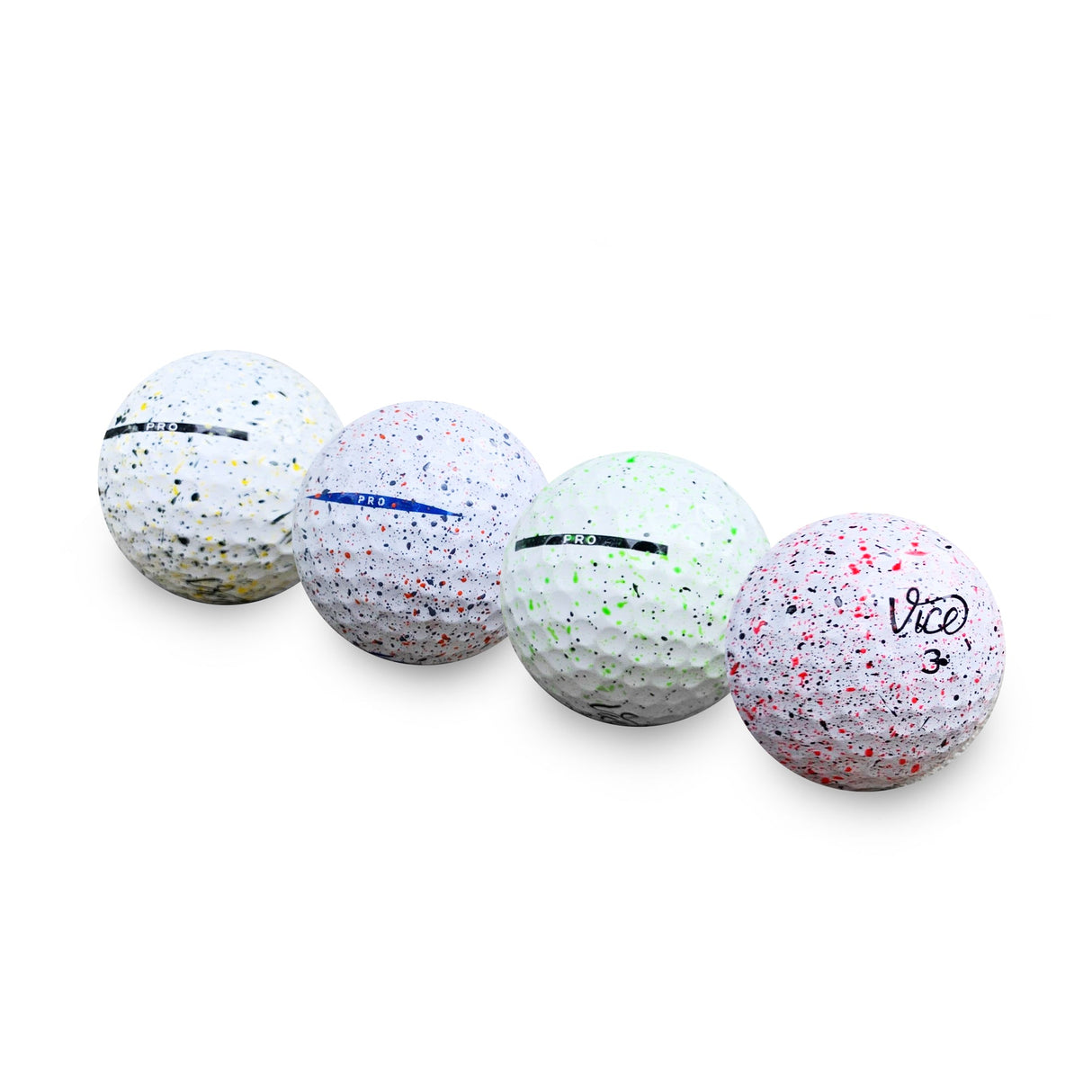 Used Vice Pro Drip Golf Balls - 1 Dozen - Pro Game Sports