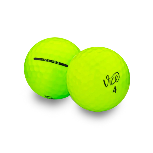Used Vice Green Mix Golf Balls - 1 Dozen - Pro Game Sports