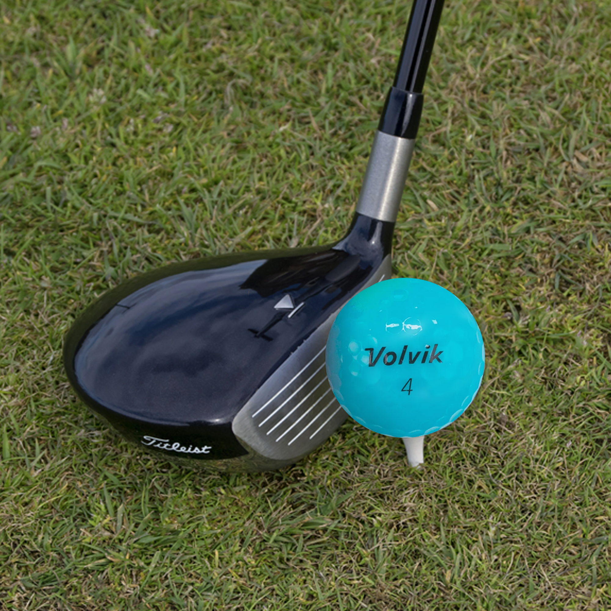 Used Volvik Color Mix Golf Balls - 1 Dozen