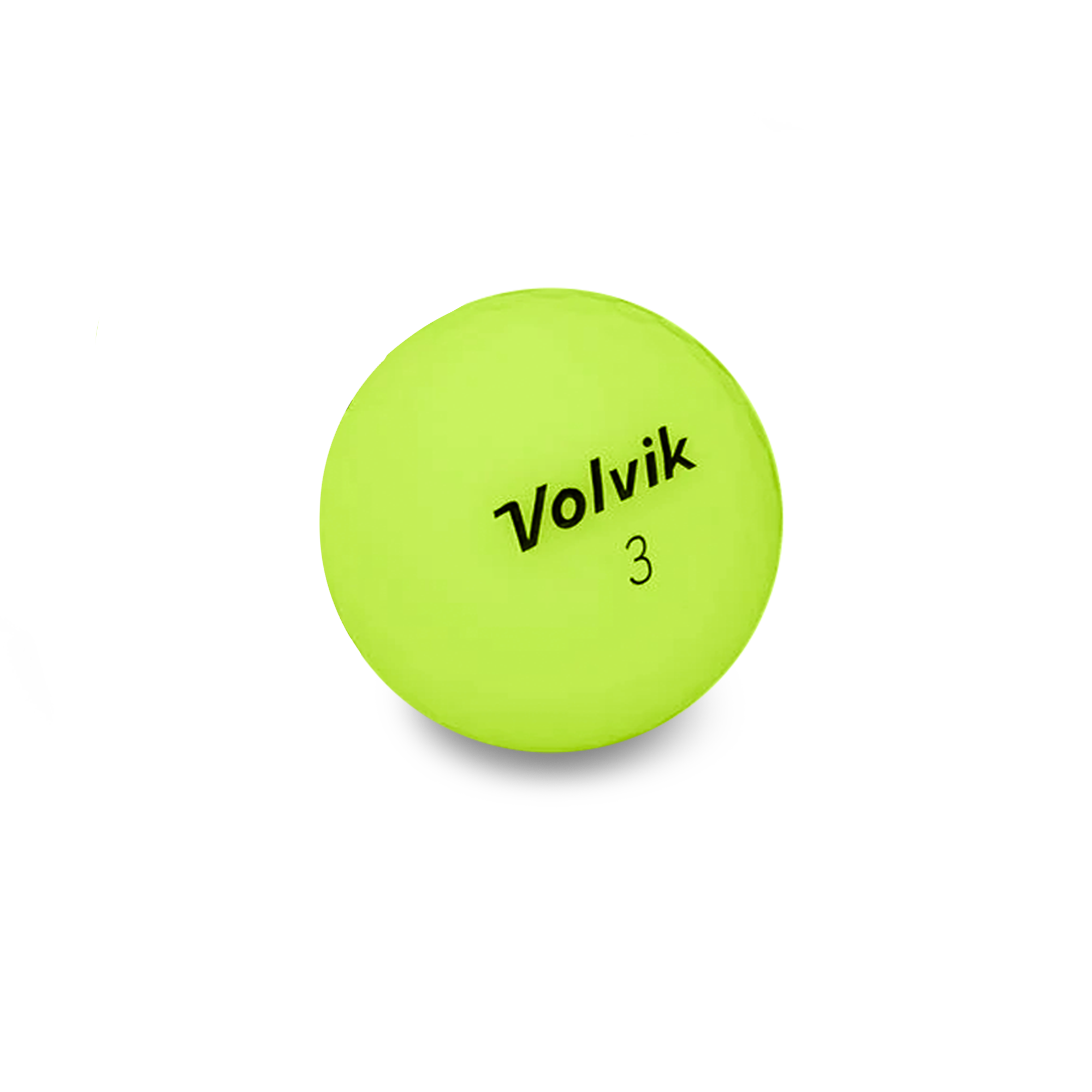 Used Volvik Vivid Green Golf Balls - 1 Dozen