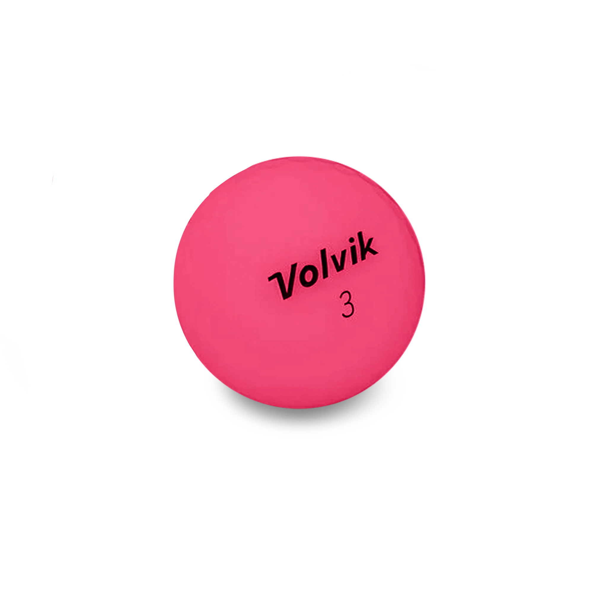 Used Volvik Vivid Pink Golf Balls - 1 Dozen