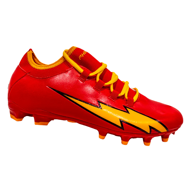 The Flash Football Cleats - Velocity 2.0 by Phenom Elite