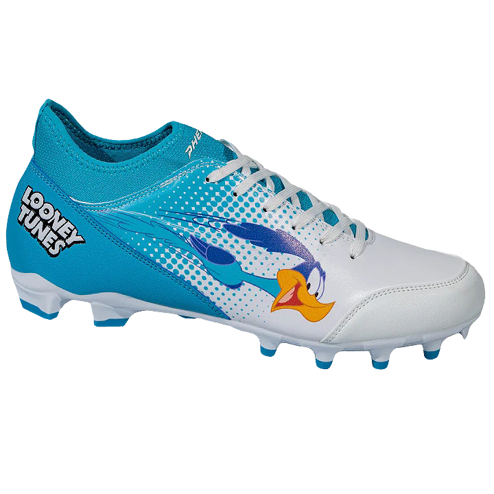 Looney Tunes Football Cleats - Road Runner - Velocity 3.0 by Phenom Elite