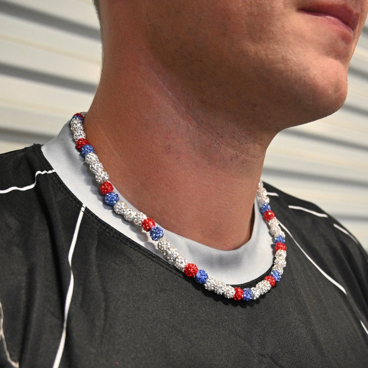 Old Glory Bead Necklace - Pro Game Sports