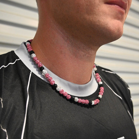 Pink Ice Bead Necklace - Pro Game Sports