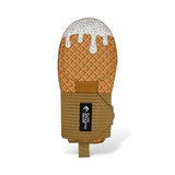 White Ice Cream Sliding Mitt - Pro Game Sports