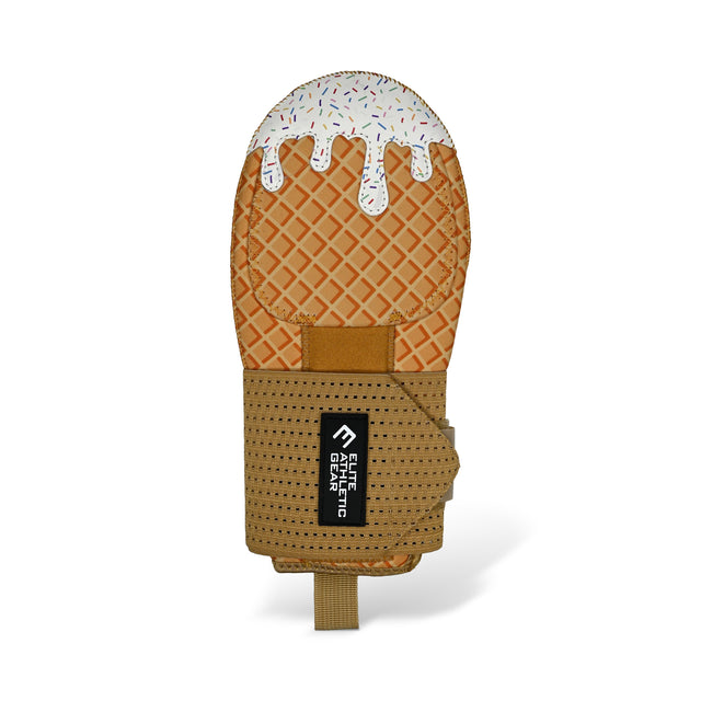 White Ice Cream Sliding Mitt - Pro Game Sports