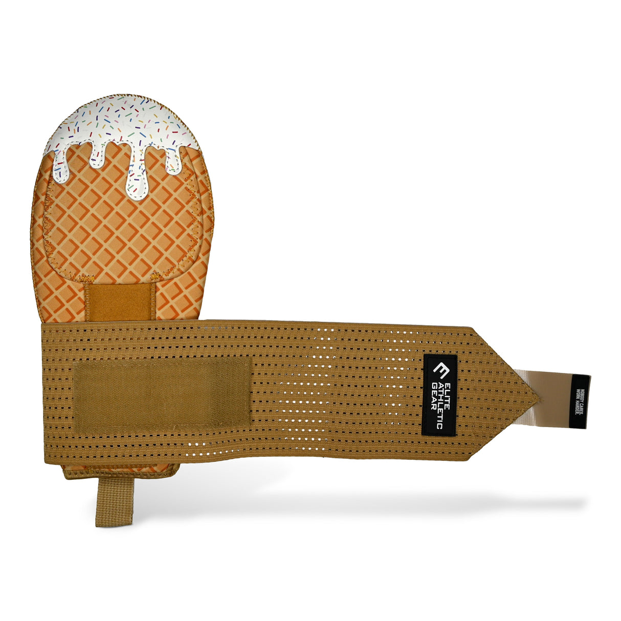 White Ice Cream Sliding Mitt - Pro Game Sports