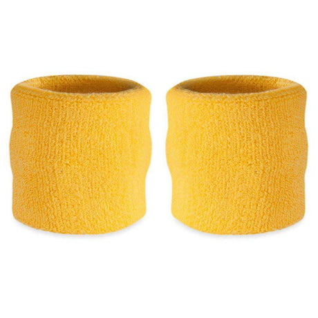 Premium Terry Cloth Cotton Wristband Pair - Pro Game Sports