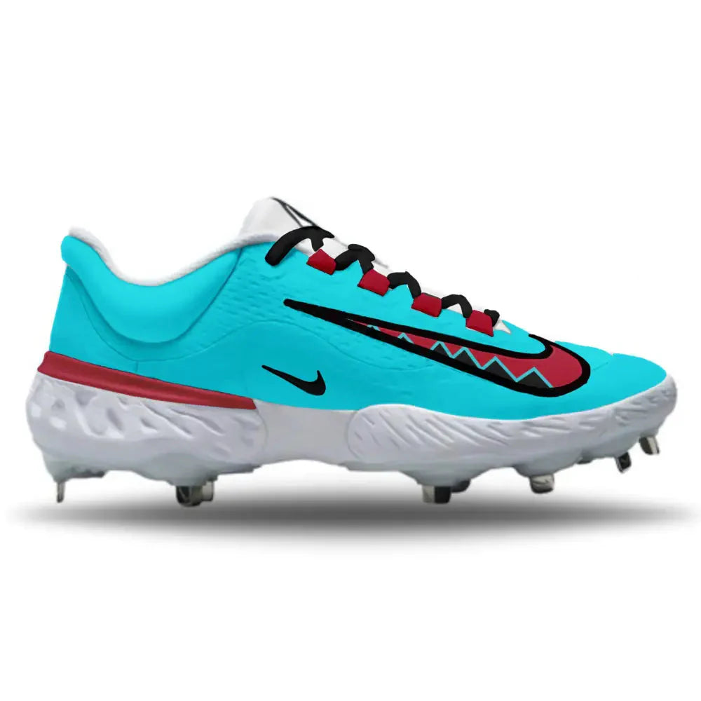 "Arizona" Nike Alpha Huarache Elite 4 Low Cleats