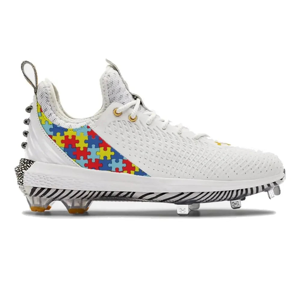 "Autism Awareness" Under Armour Harper 5 Cleats