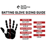 Faith Cross Black Batting Gloves - Pro Game Sports