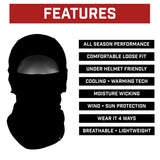 Black Balaclava Mask (Shiesty) - Pro Game Sports
