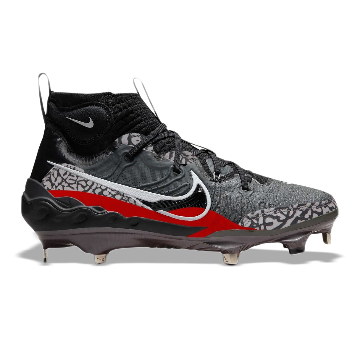 "Red Cement Alternate" Nike Alpha Huarache NXT Cleats