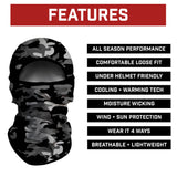Blackout Camo Balaclava Mask (Shiesty)