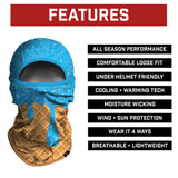 Blue Ice Cream Balaclava Mask (Shiesty) - Pro Game Sports