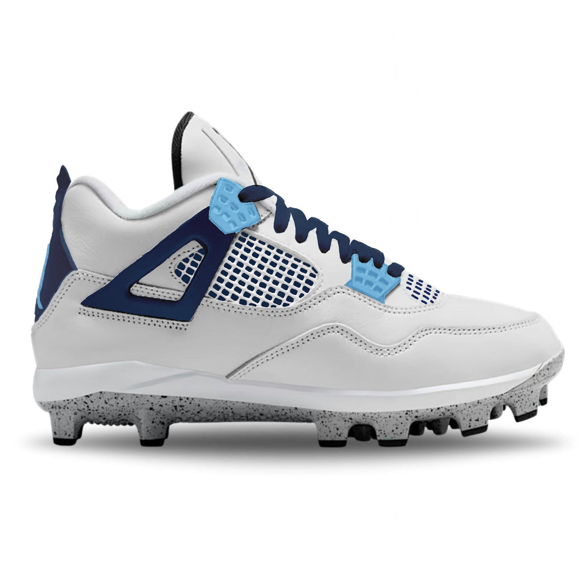 "Blue Ridge" Jordan 4 Retro MCS Cleats