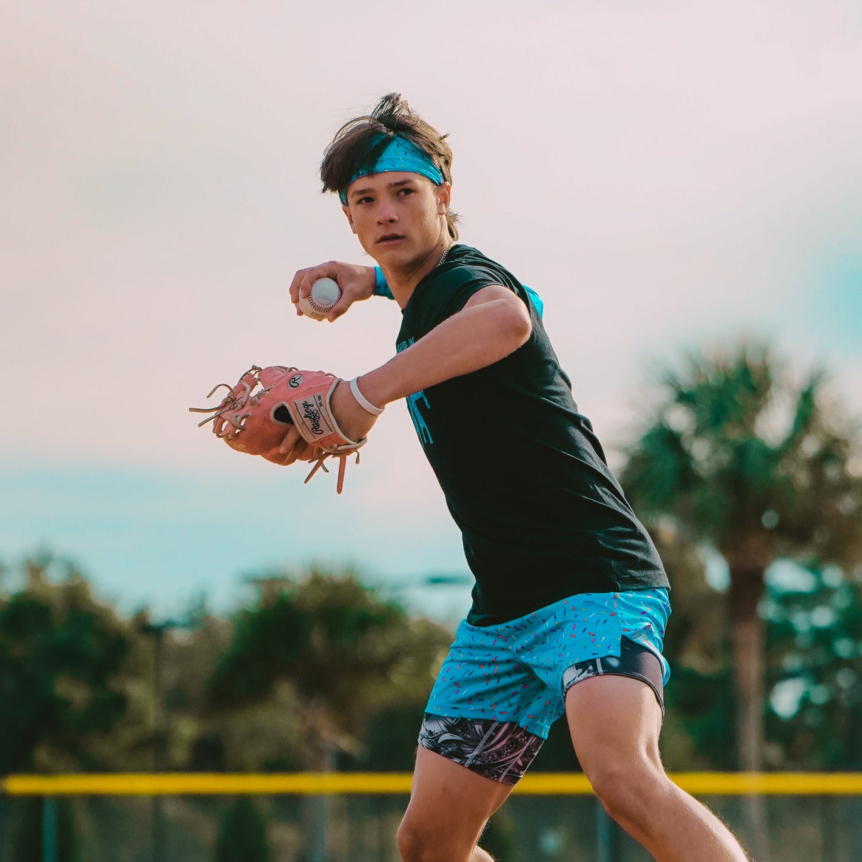 Blue Sprinkles Headband