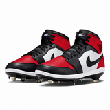 "Bred Toe" Jordan 1 Retro Cleats