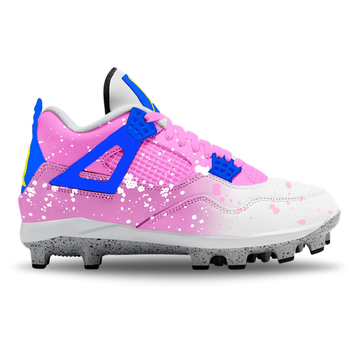 "Bubblegum" Jordan 4 Retro MCS Cleats