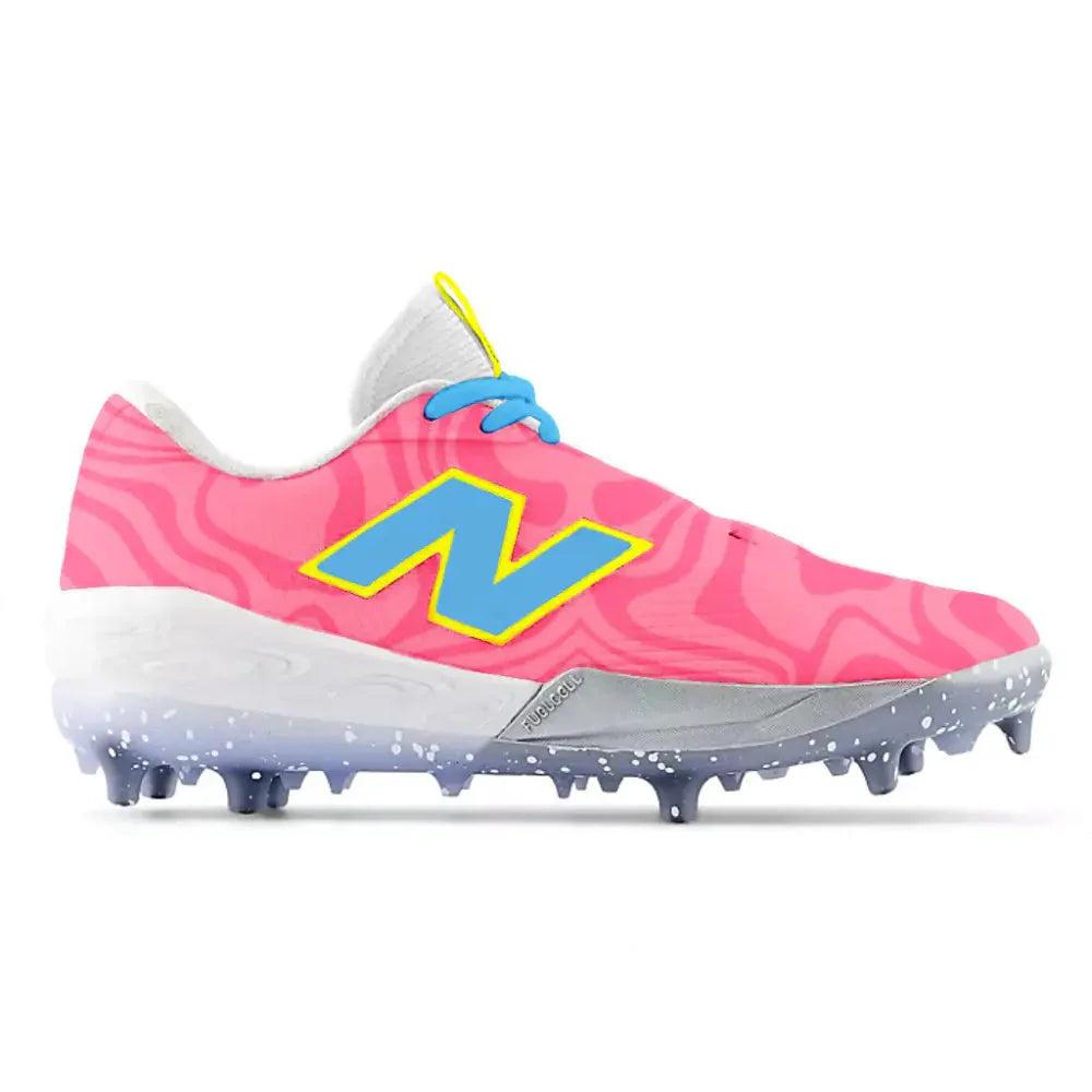"Bubblegum" New Balance FuelCell COMPv4 Baseball Cleats