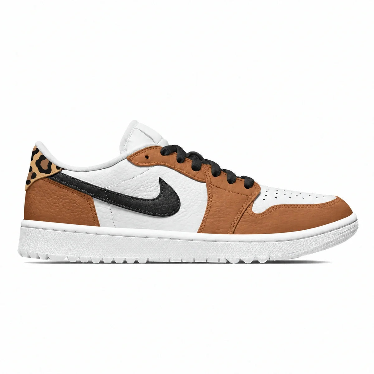 Zapatos de golf Jordan 1 "Leopard Print"