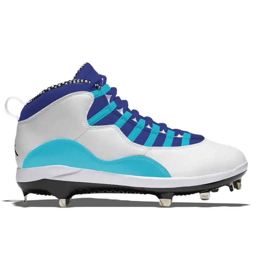 "Charlotte” Jordan 10 Retro Cleats