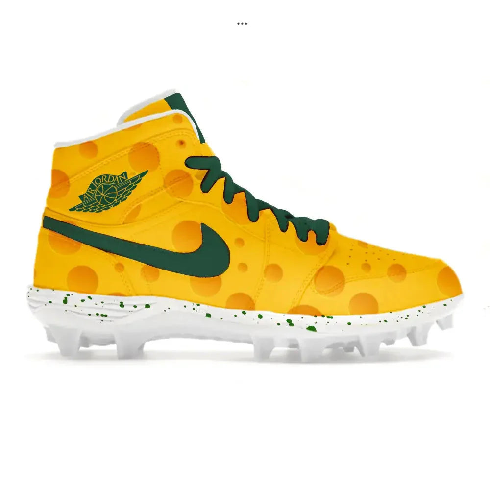 "Cheese" Jordan 1 TD Cleats